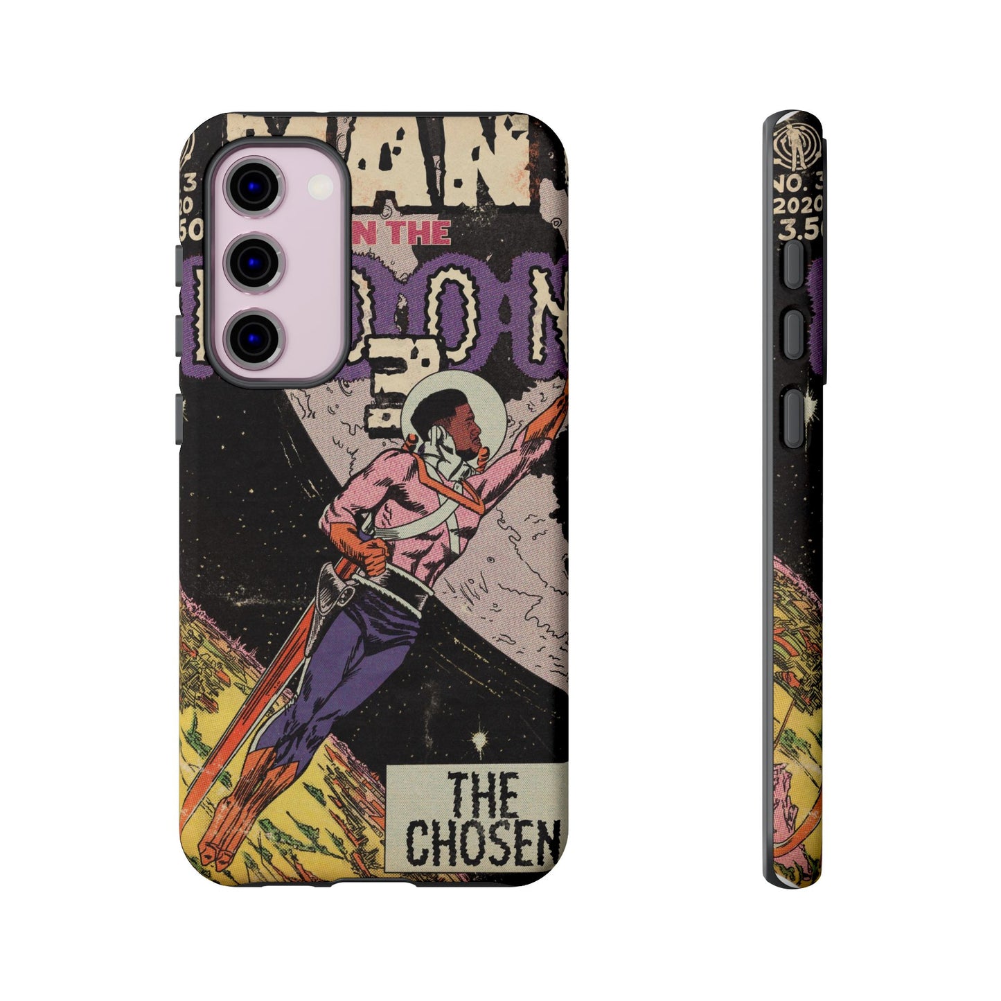 Man on the Moon 3 - Tough Phone Cases