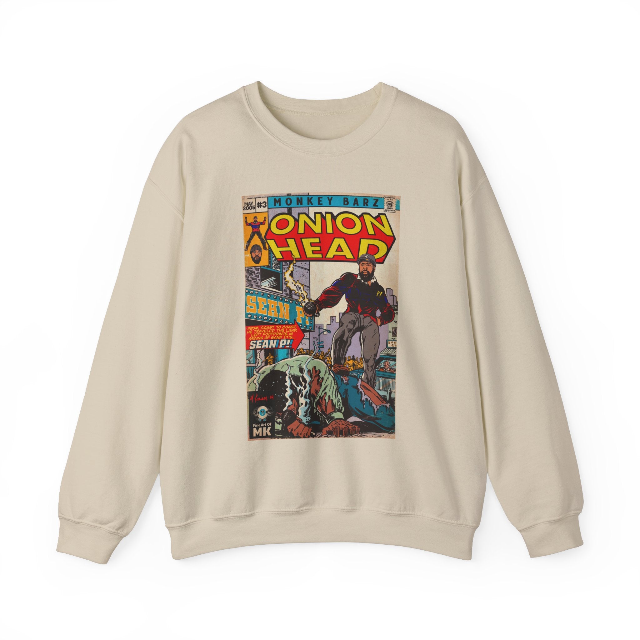 Onion Head - Unisex Heavy Blend™ Crewneck Sweatshirt