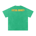 Virtual Insanity - Snow Washed Oversized Cotton T-Shirt