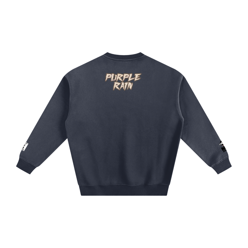 Purple Rain - Fleeced Sweatshirt