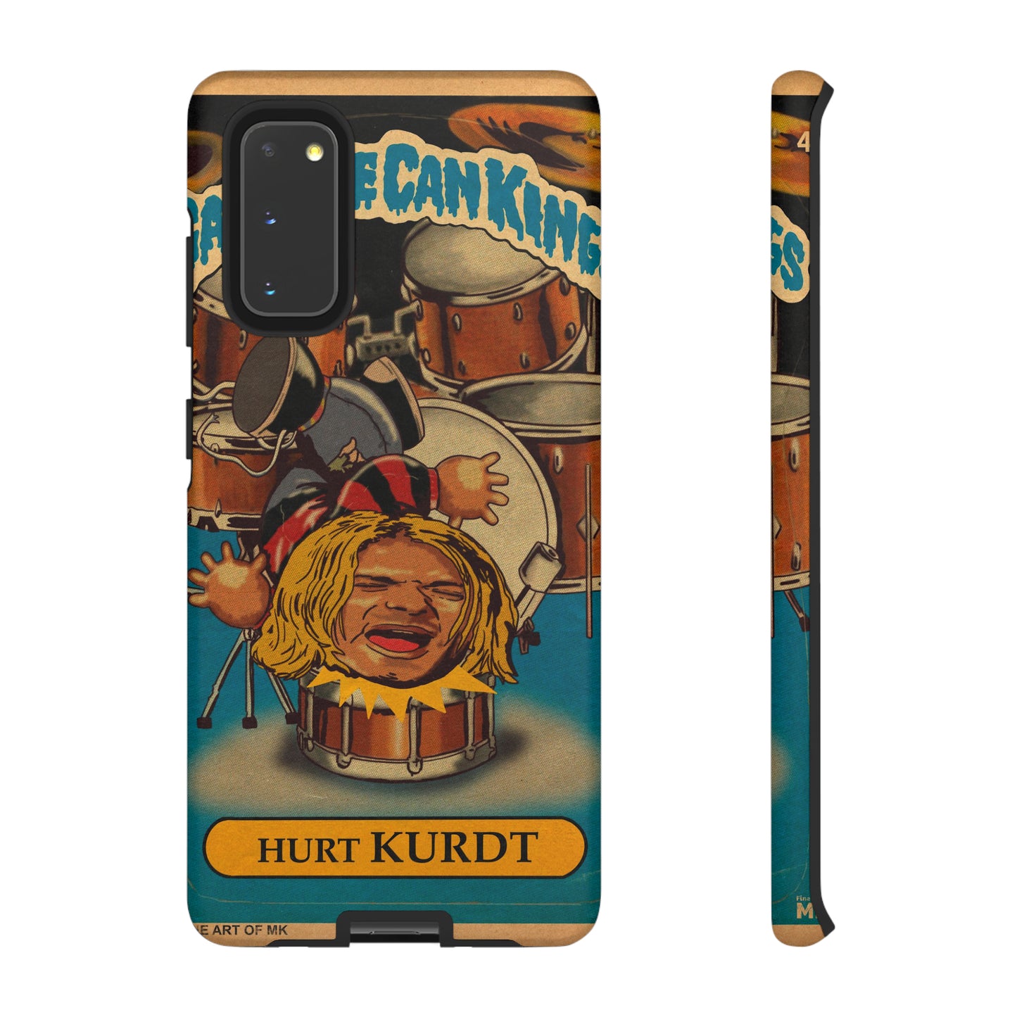 Hurt KURDT - Garbage Can Kings - Nirvana - Tough Phone Cases