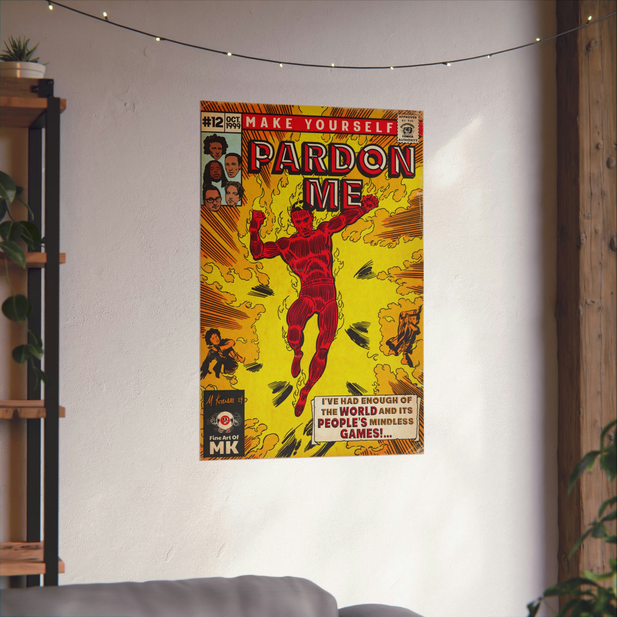 Pardon Me - Matte Vertical Posters