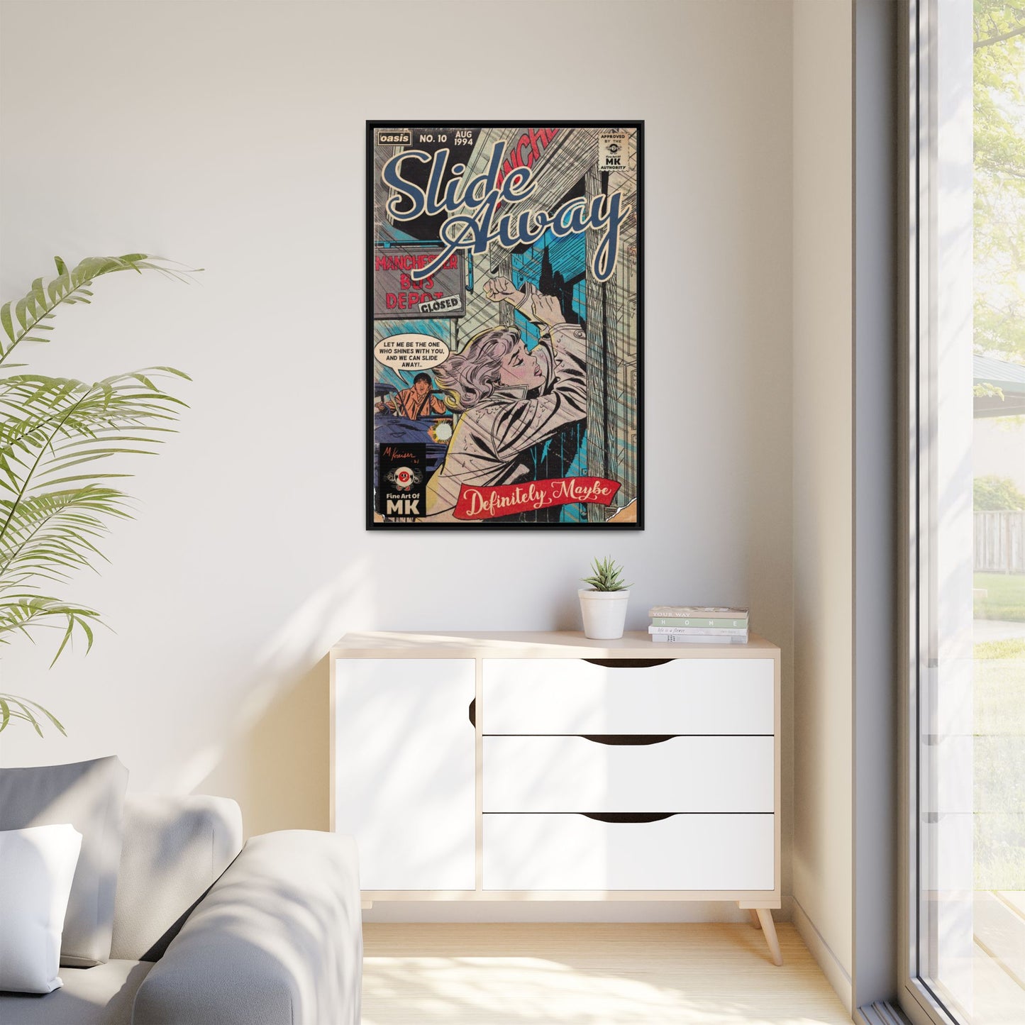 Oasis - Slide Away - Gallery Canvas Wraps, Vertical Frame