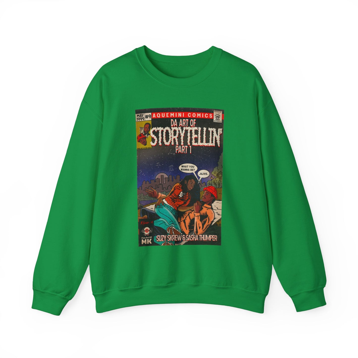 Da Art of Storytellin’ Part 1 - Unisex Heavy Blend™ Crewneck Sweatshirt