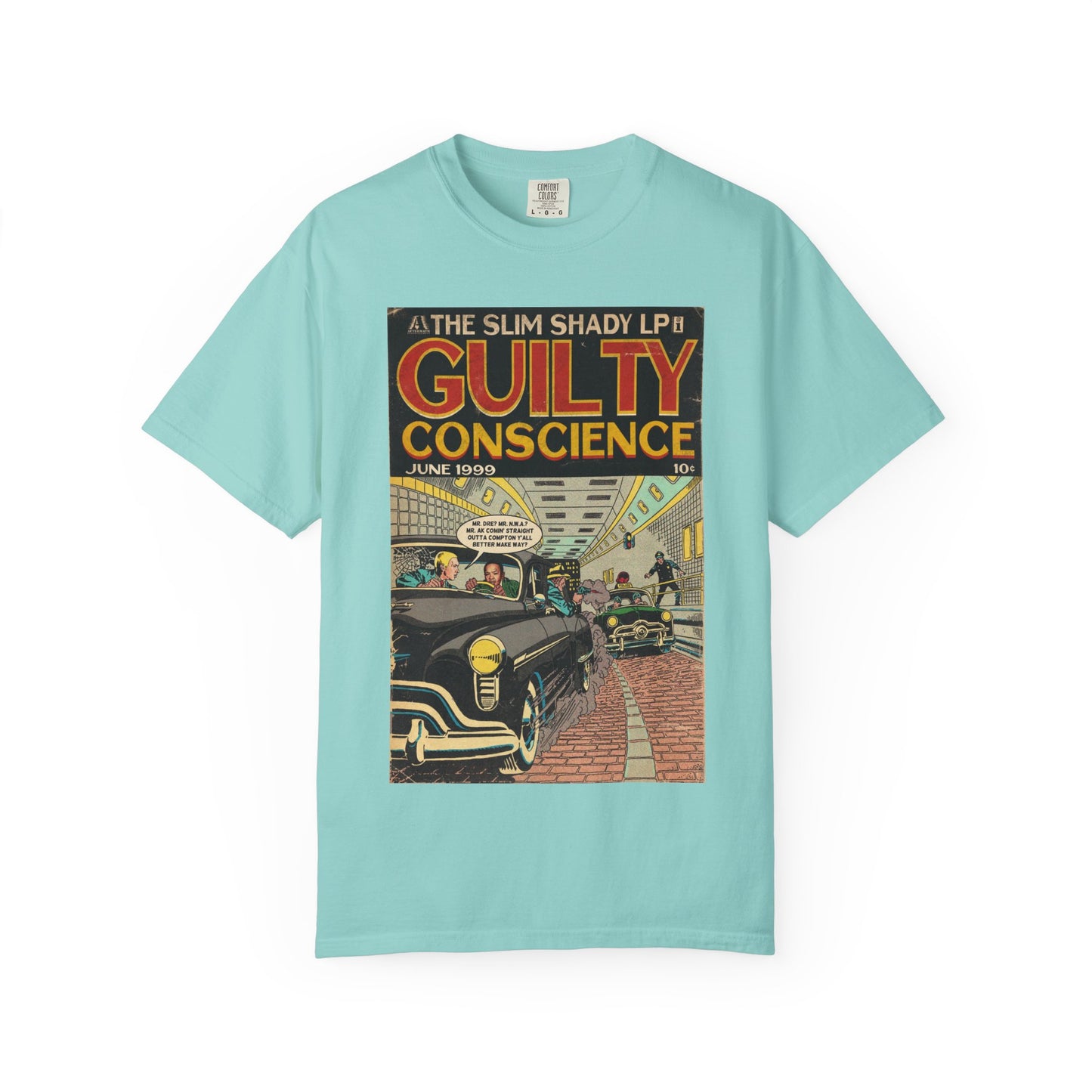 Eminem & Dr. Dre - Guilty Conscience - Unisex Comfort Colors T-shirt