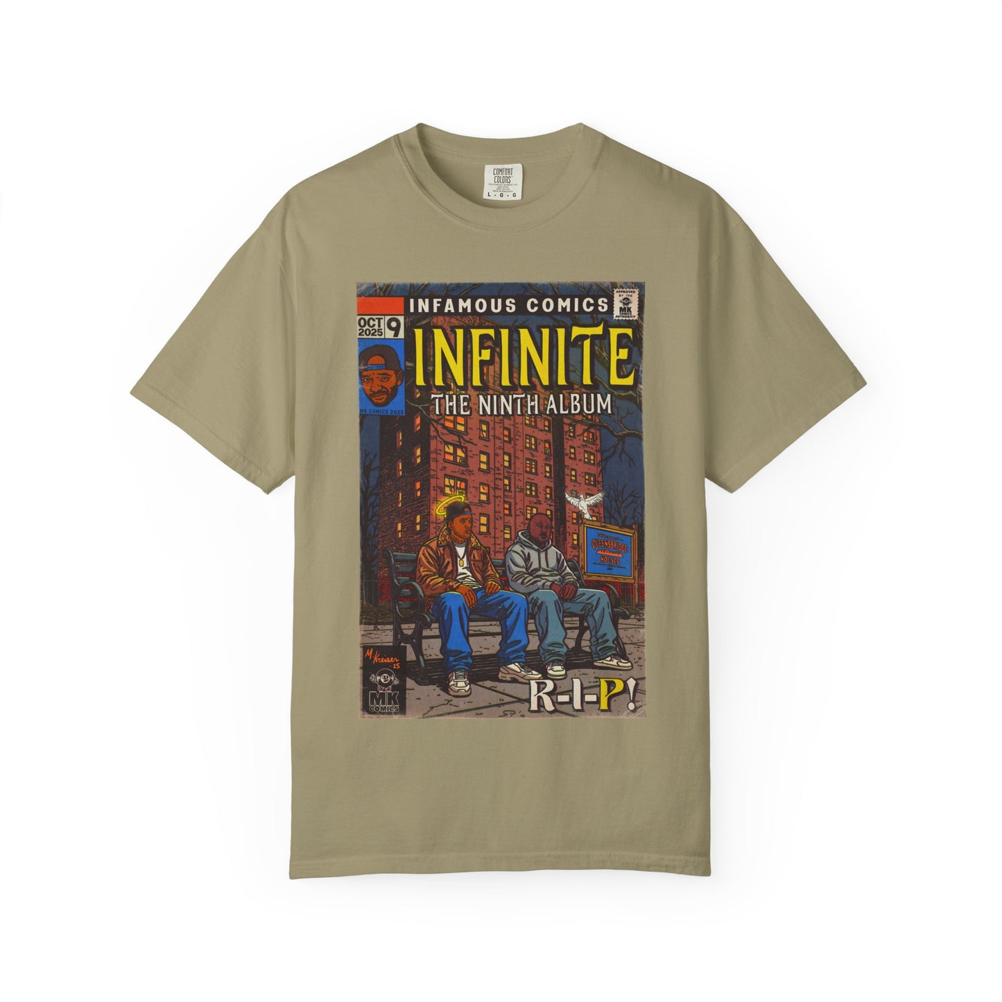 Infinite - Comic Book Art - Unisex Comfort Colors T-shirt