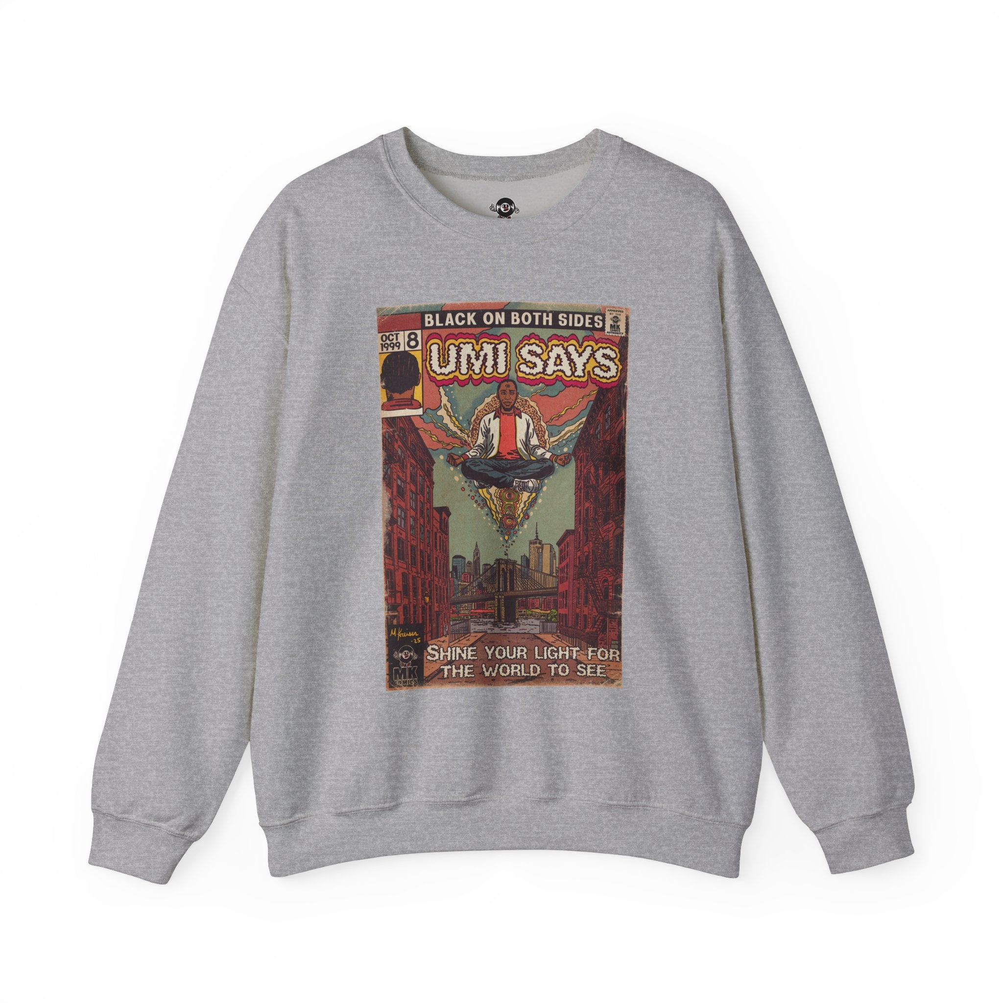 Mos - Umi Says - Unisex Heavy Blend™ Crewneck Sweatshirt