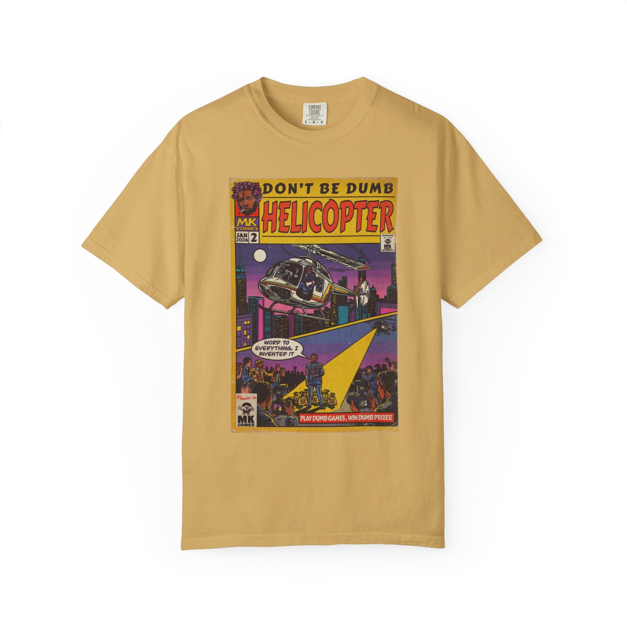 Helicopter - Unisex Comfort Colors T-shirt