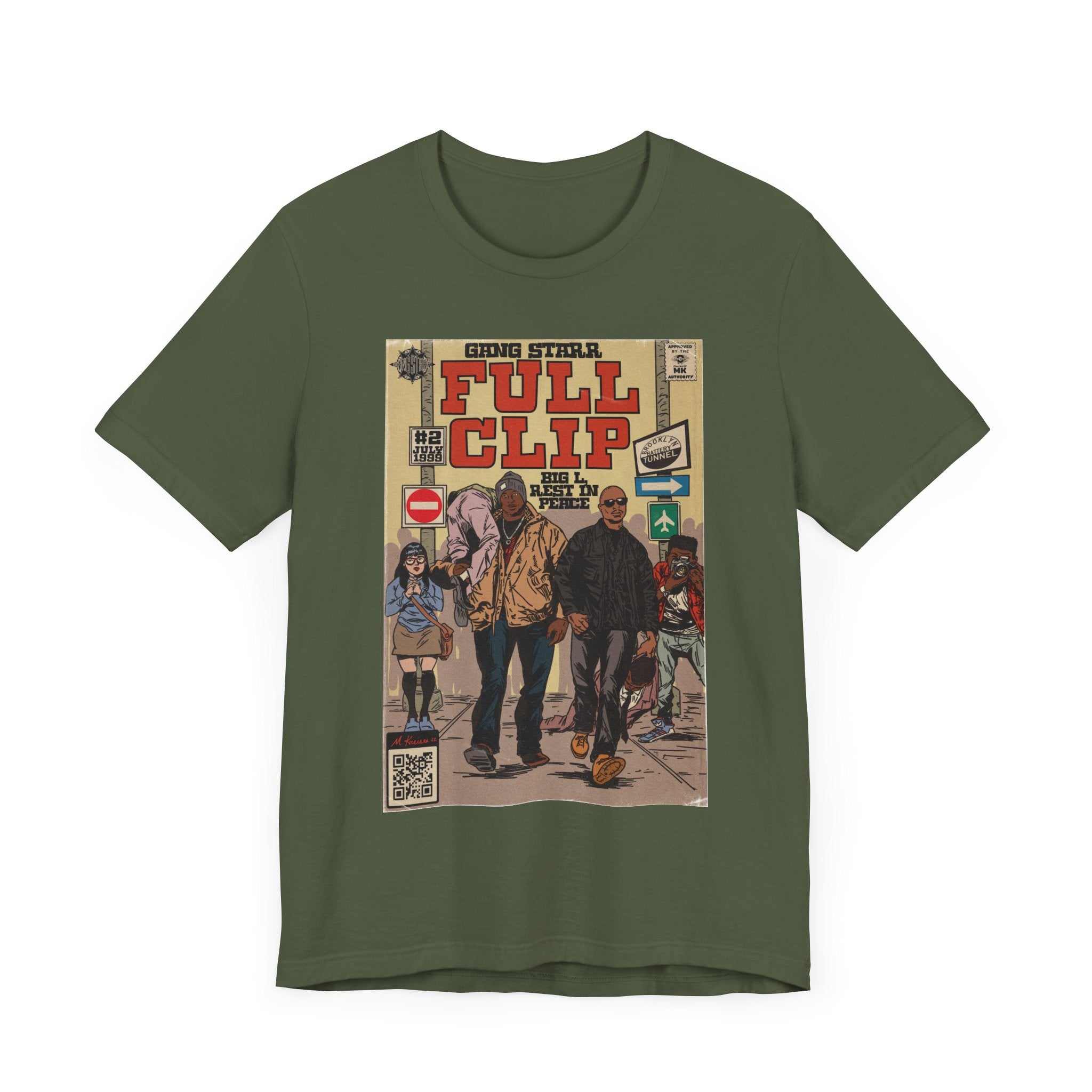 Full Clip- Unisex Jersey Short Sleeve Tee