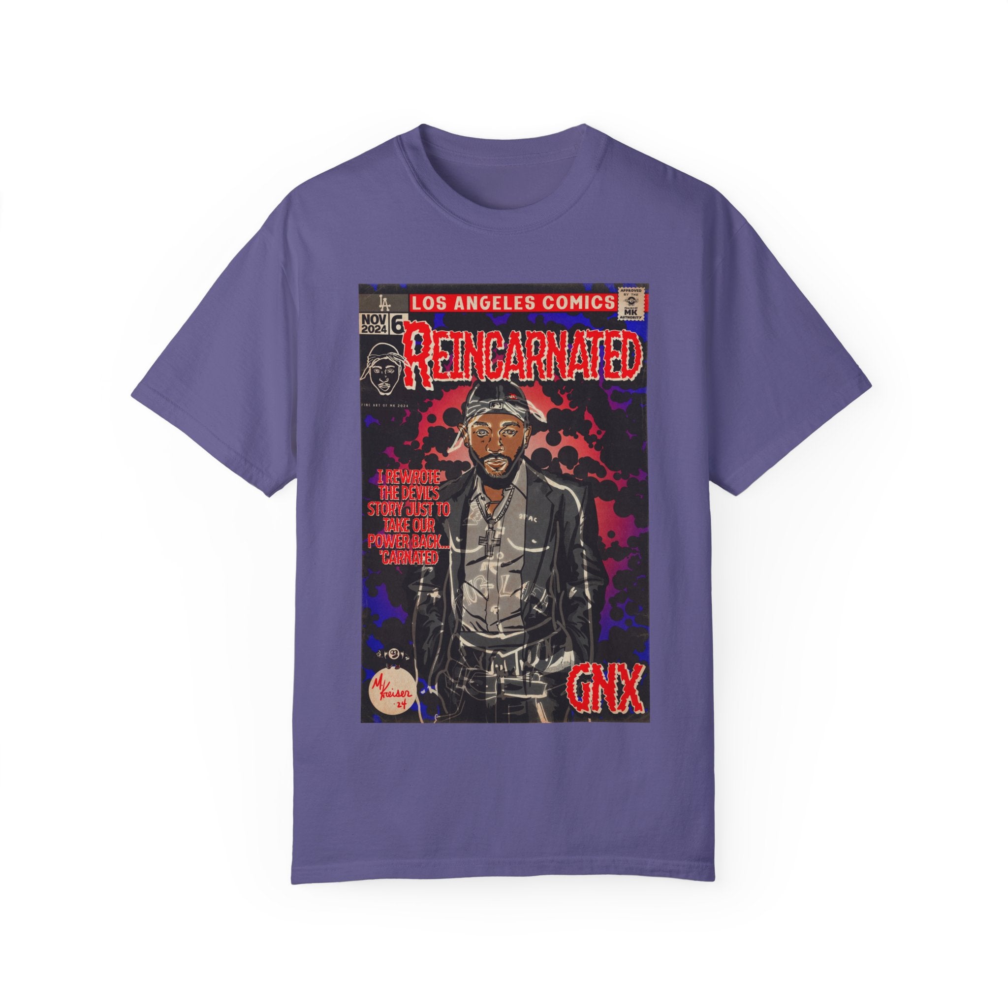 Reincarnated -  Unisex Garment-Dyed T-shirt