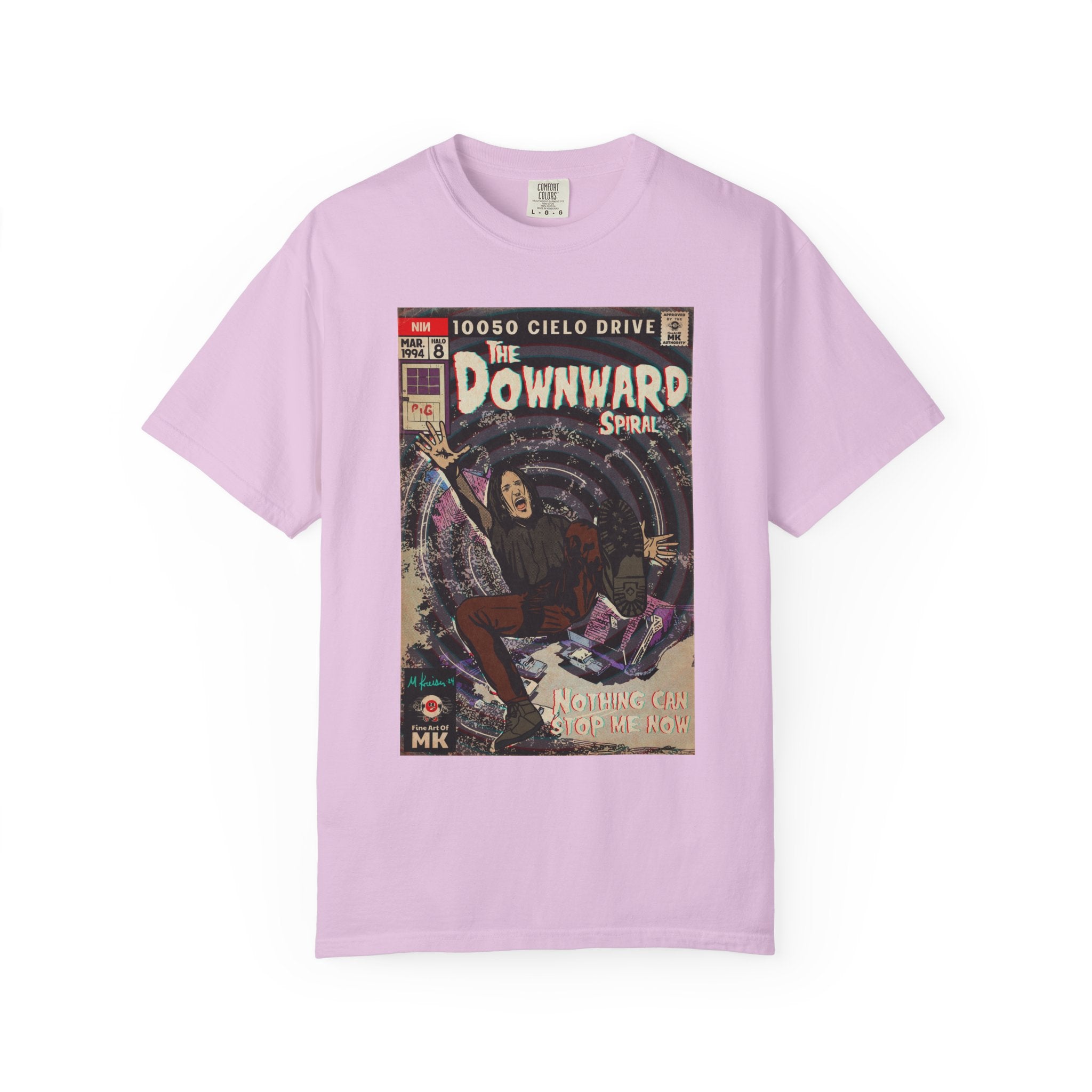The Downward Spiral - Unisex Comfort Colors T-shirt