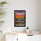 Toxicity - Matte Canvas, Framed (Multi-color)