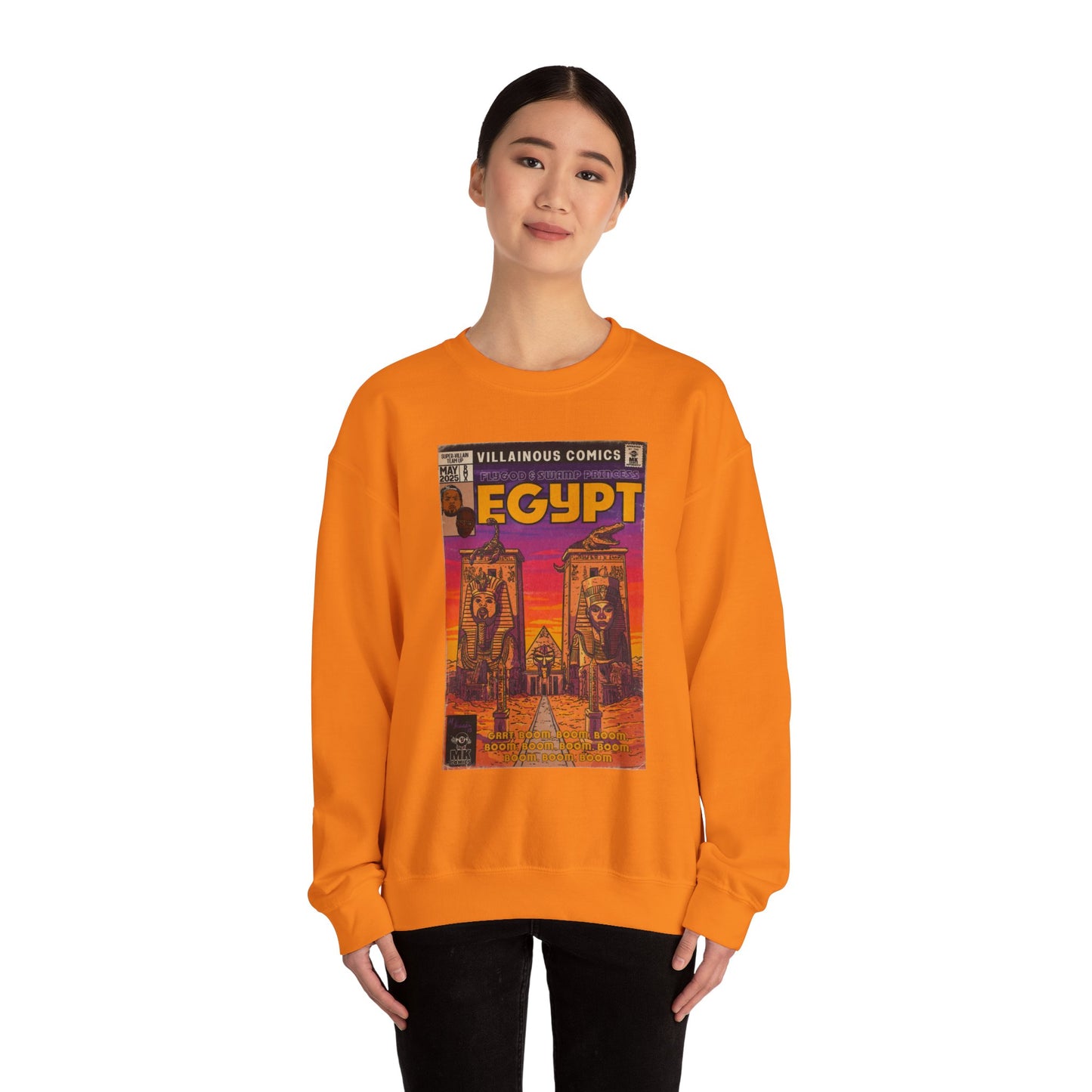 Egypt Remix - Unisex Heavy Blend™ Crewneck Sweatshirt