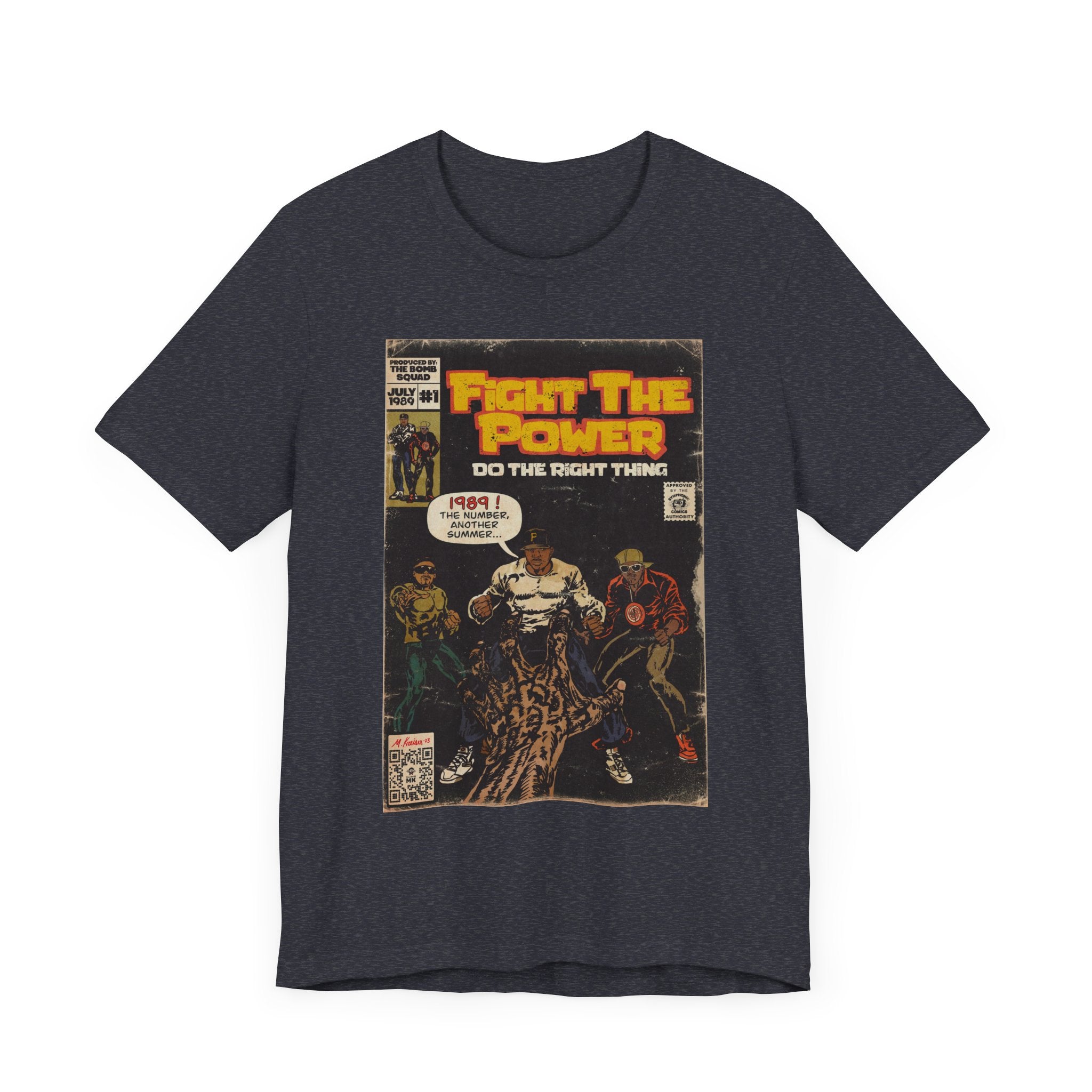 Fight The Power -  Unisex Jersey Short Sleeve Tee
