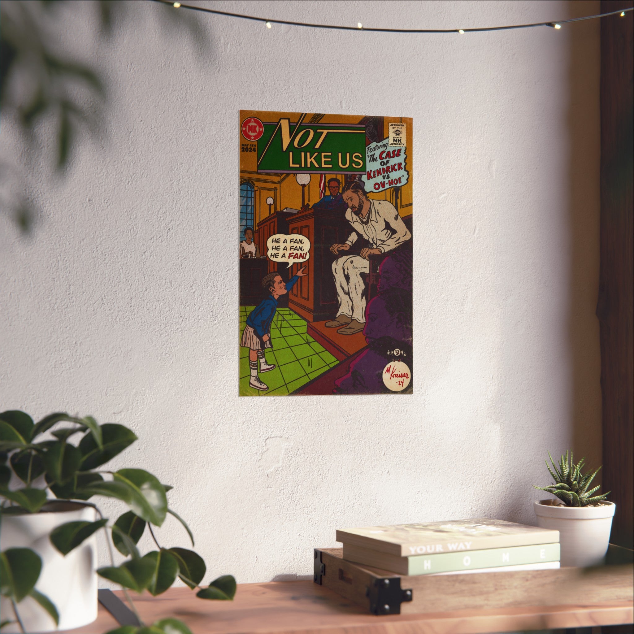 Not Like Us - Matte Vertical Posters