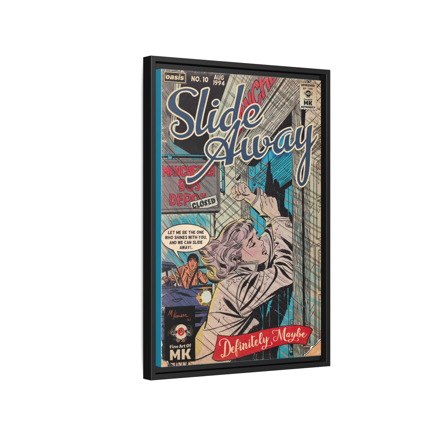 Oasis - Slide Away - Gallery Canvas Wraps, Vertical Frame