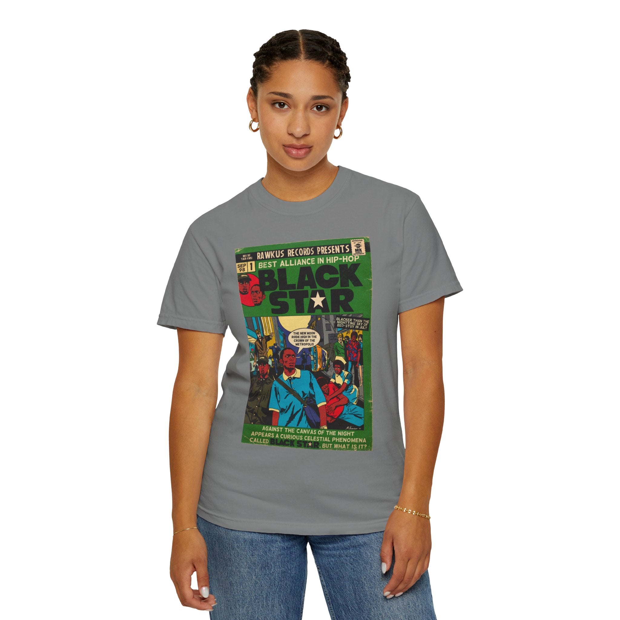 Black Star - Unisex Comfort Colors T-shirt