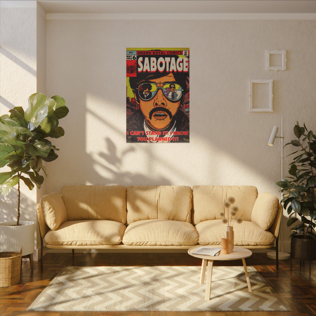 Sabotage - Matte Canvas, Stretched, 0.75" (Multi-Size)