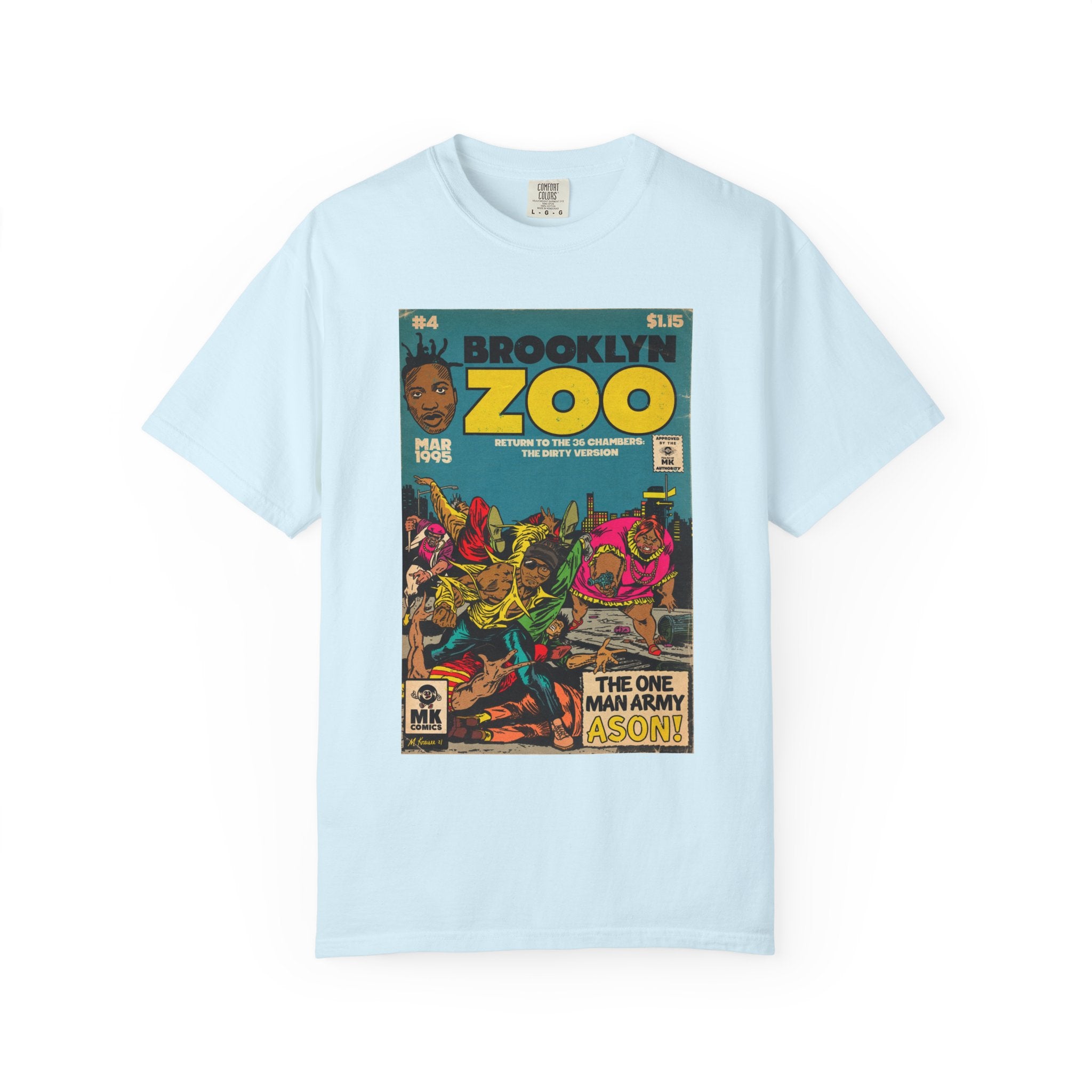 Brooklyn Zoo - Unisex Comfort Colors T-shirt