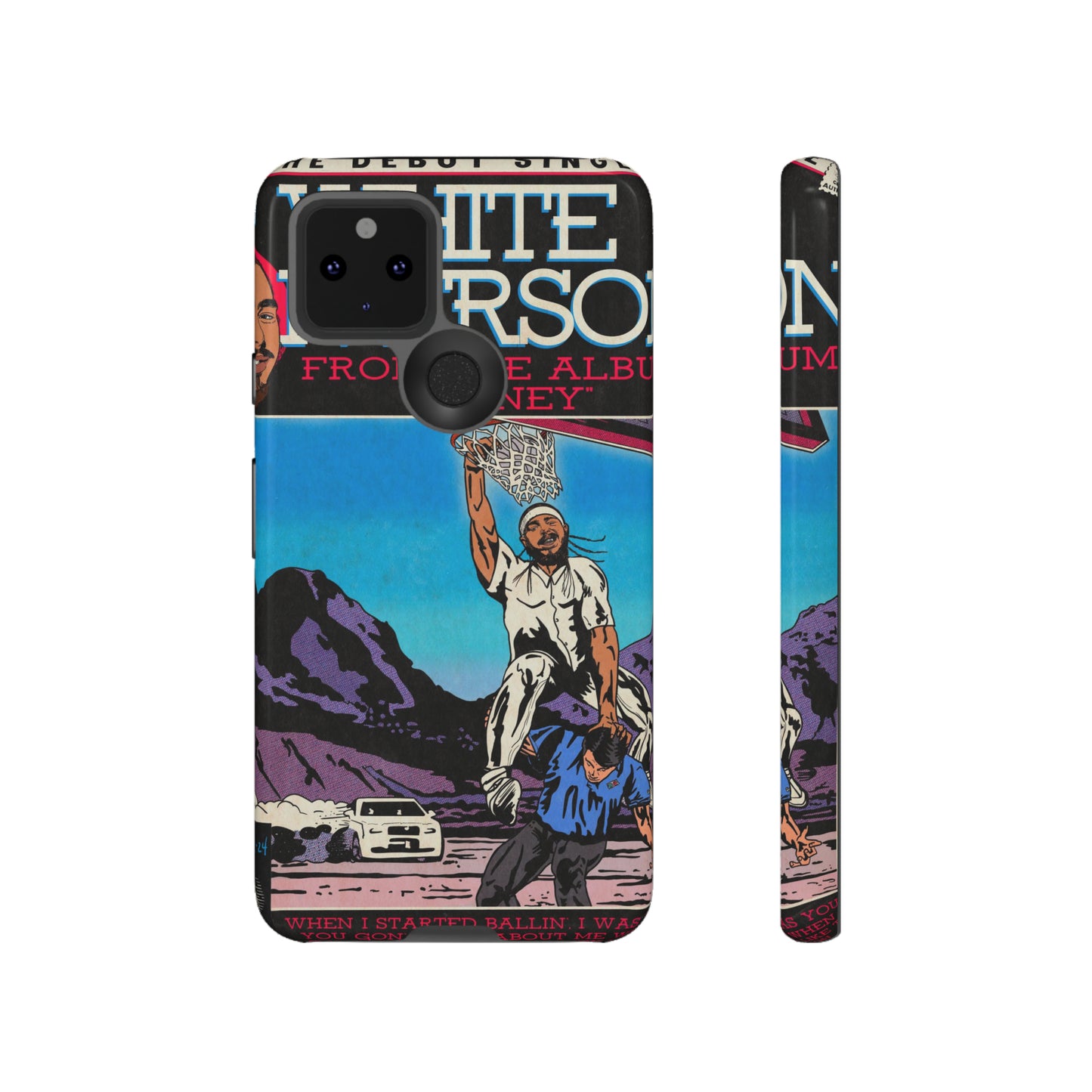 Post Malone - White Iverson -  Tough Phone Cases
