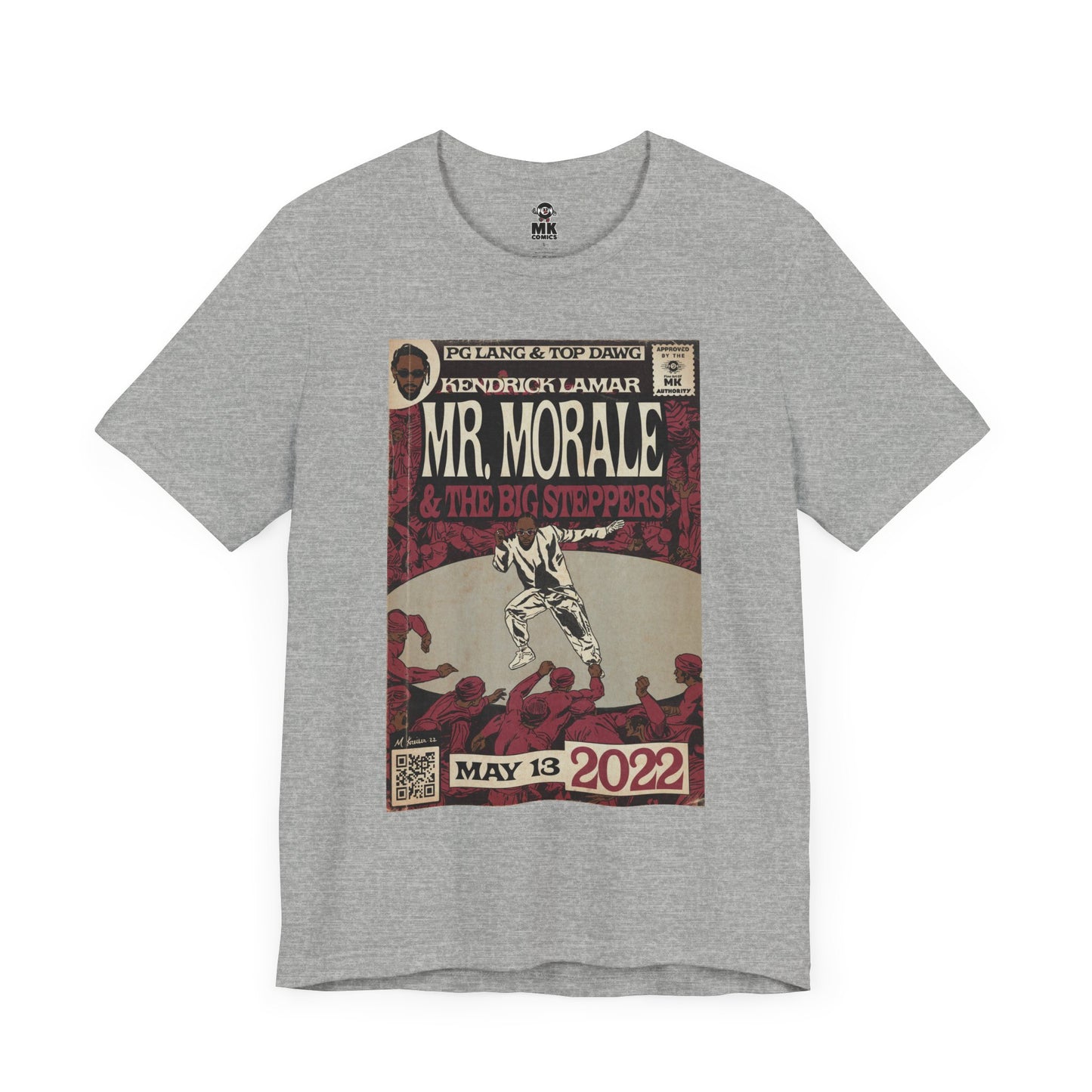 Kendrick - Mr Morale & The Big Steppers - Unisex Jersey Short Sleeve Tee