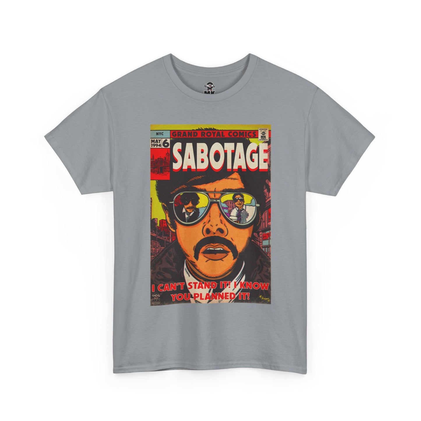 Sabotage - MK Classic - Unisex Heavy Cotton Tee