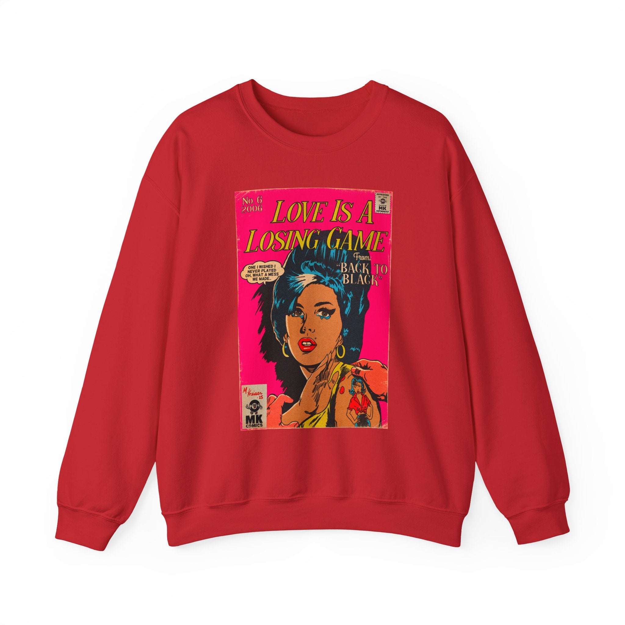 Love Is A Losing Game - Unisex Heavy Blend™ Crewneck Sweatshirt