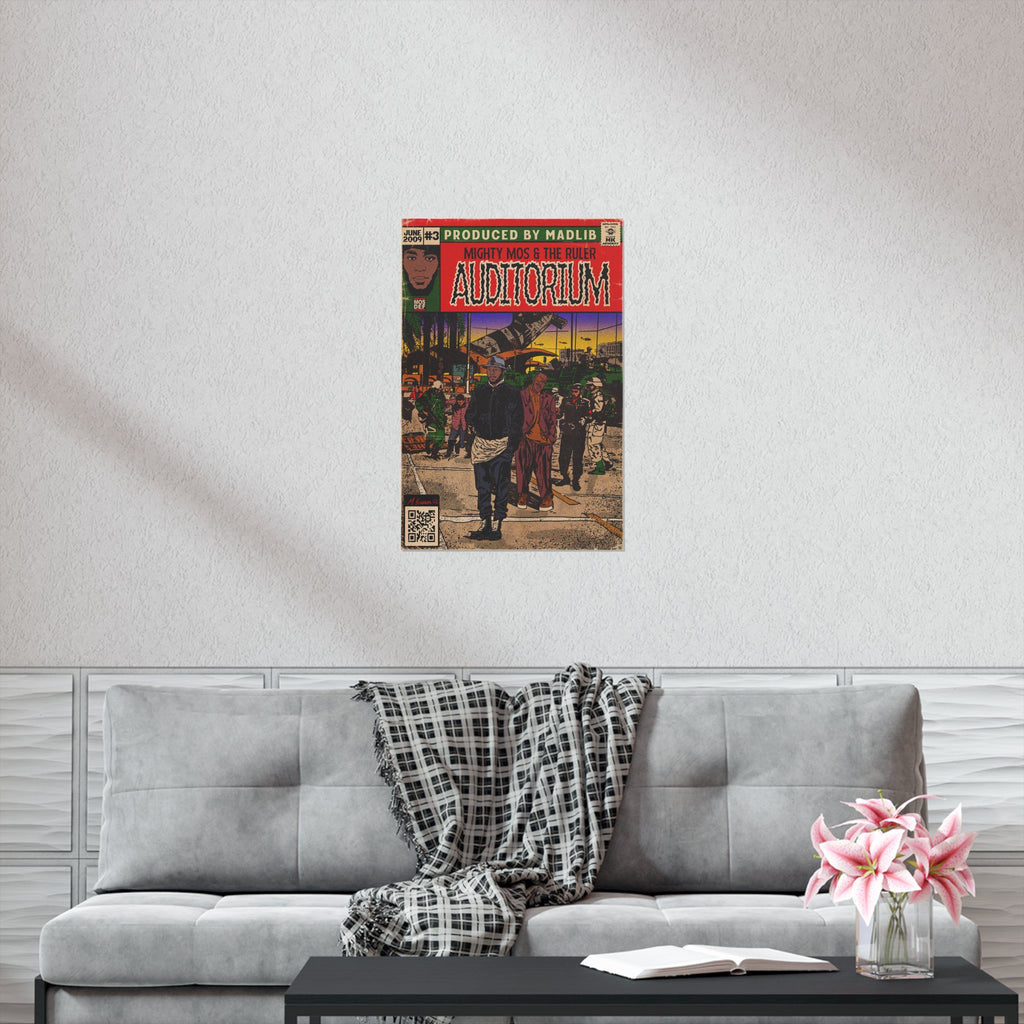 Auditorium- Vertical Matte Poster