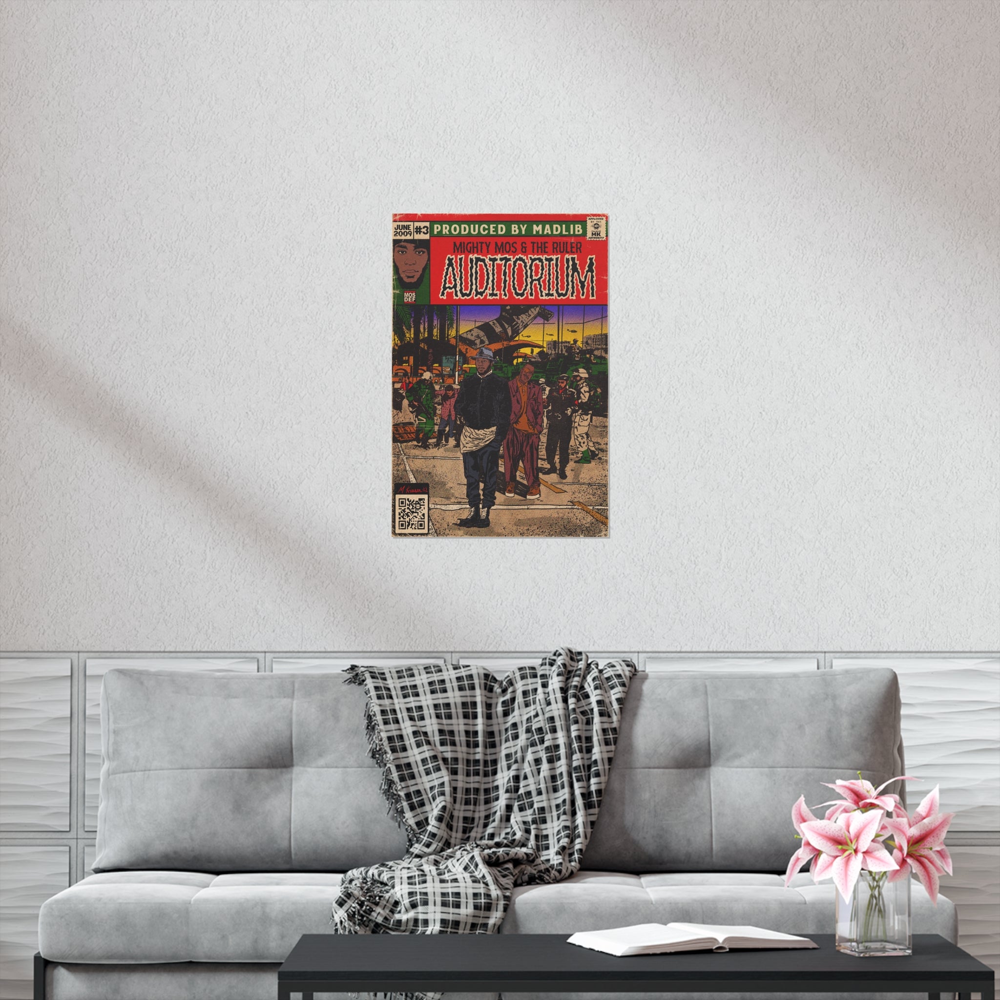 Auditorium- Vertical Matte Poster
