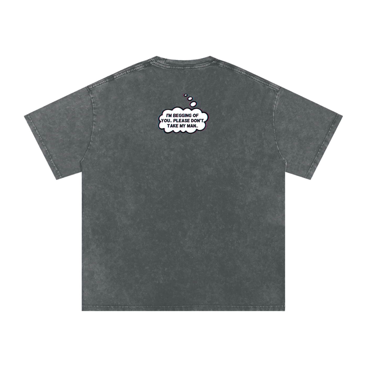 Jolene - Snow Washed Oversized Cotton T-Shirt