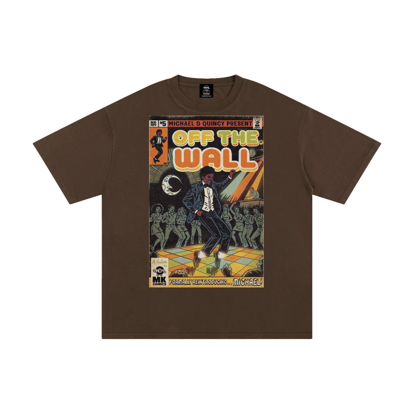 Off the Wall - Unisex Pure Cotton T-Shirt