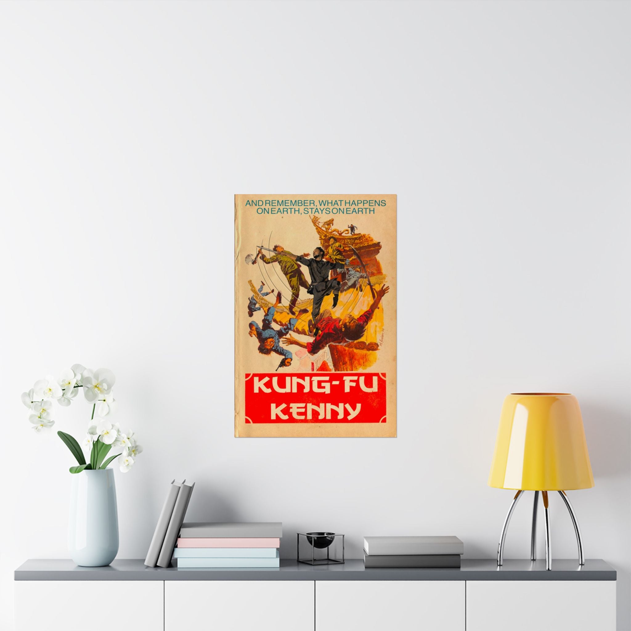 Kung Fu Kenny - Vertical Matte Posters