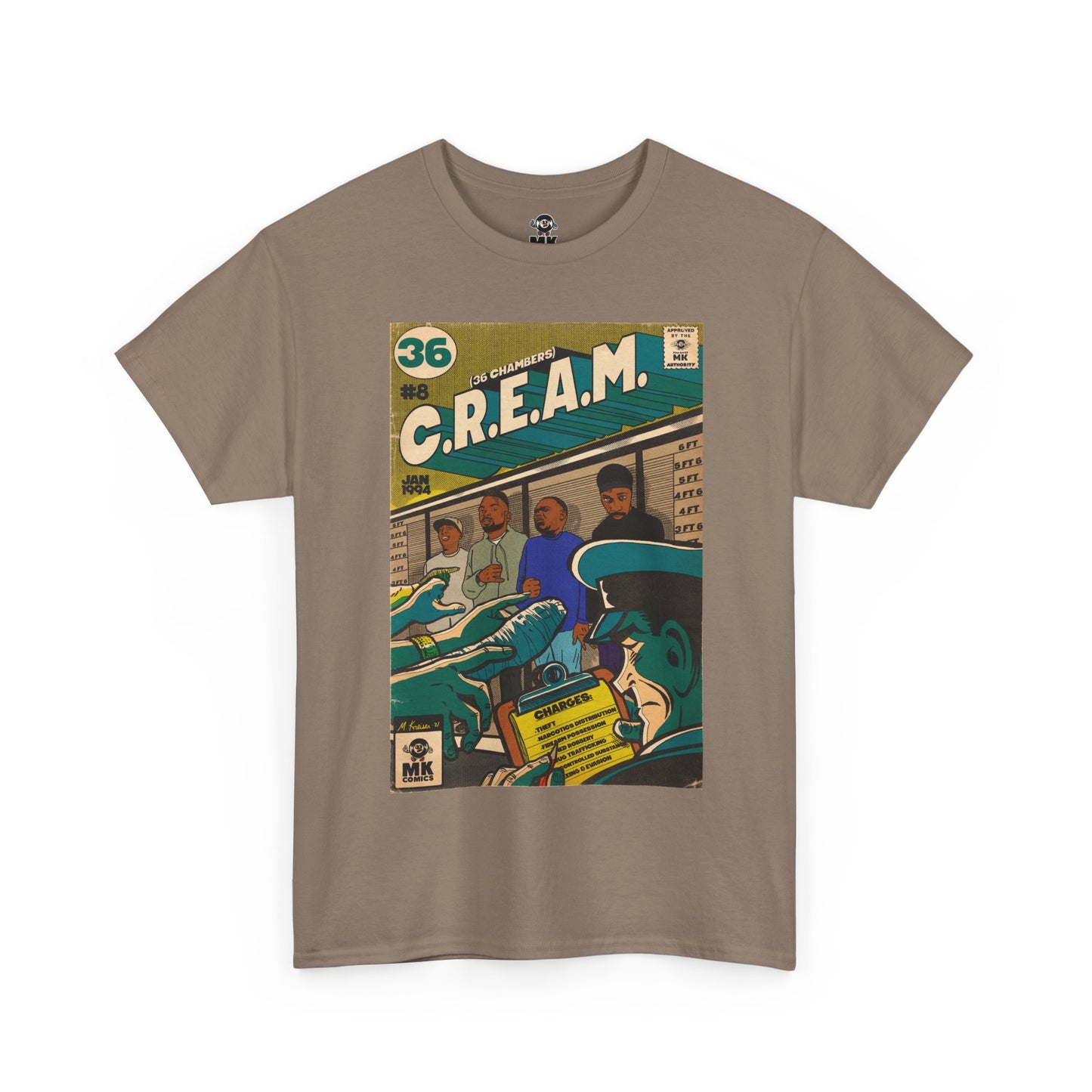 CREAM - MK Classic - Unisex Heavy Cotton Tee