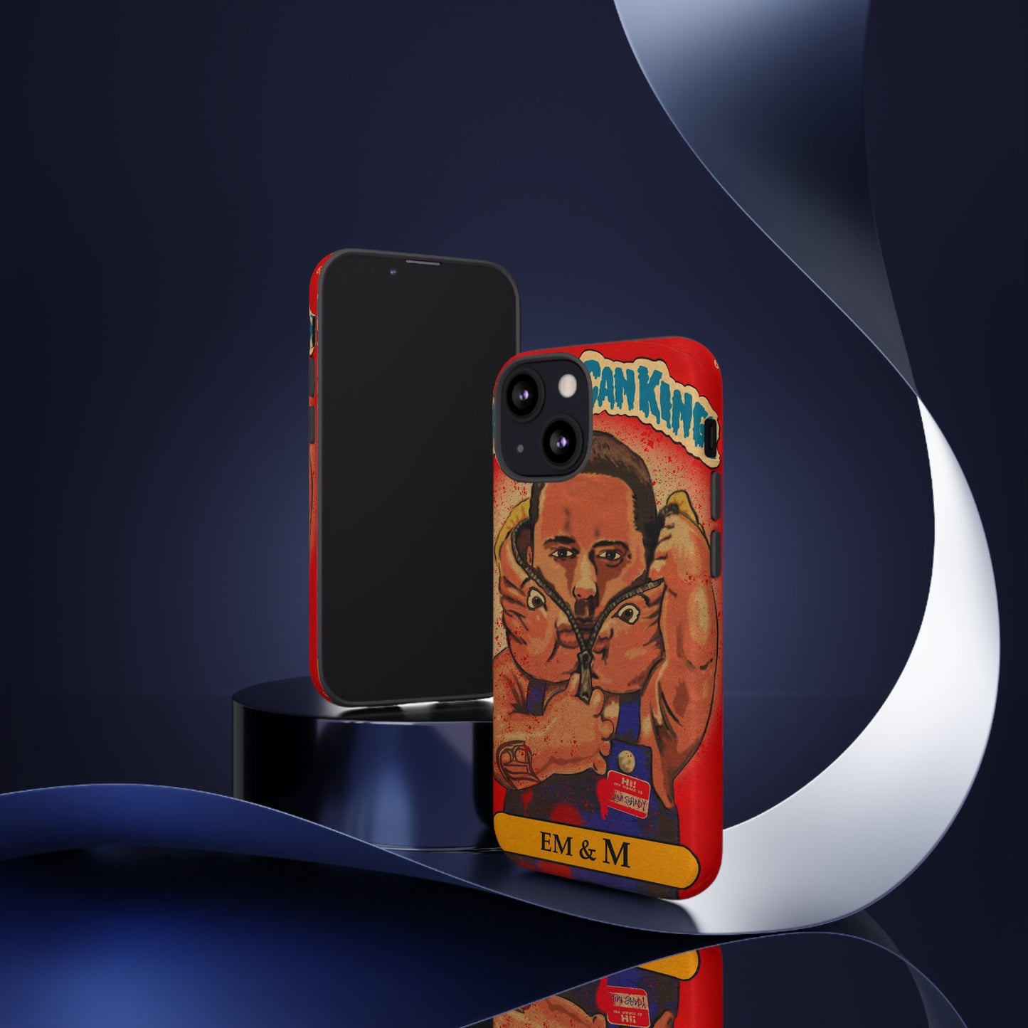 Em & M - Garbage Can Kings - Eminem - Tough Phone Cases