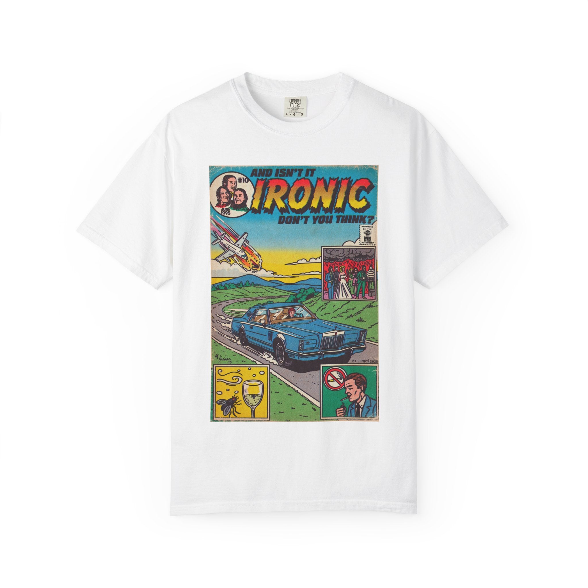 Ironic - Unisex Comfort Colors T-shirt