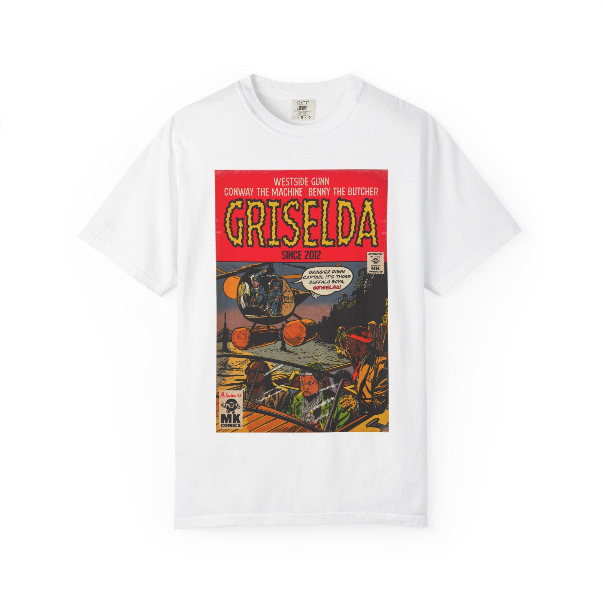 Griselda - Comic Book Art - Unisex Comfort Colors T-shirt