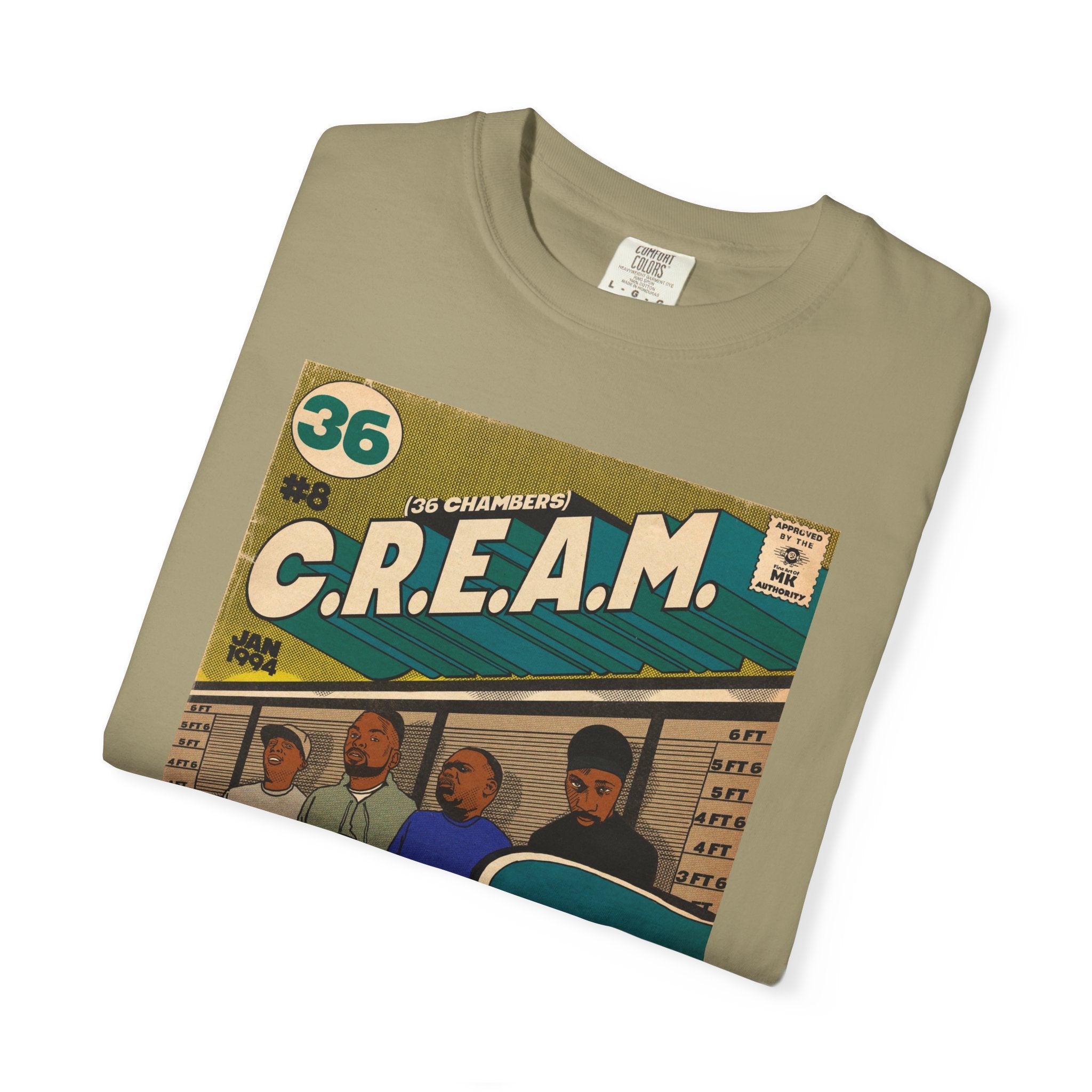 C.R.E.A.M - Unisex Comfort Colors T-shirt