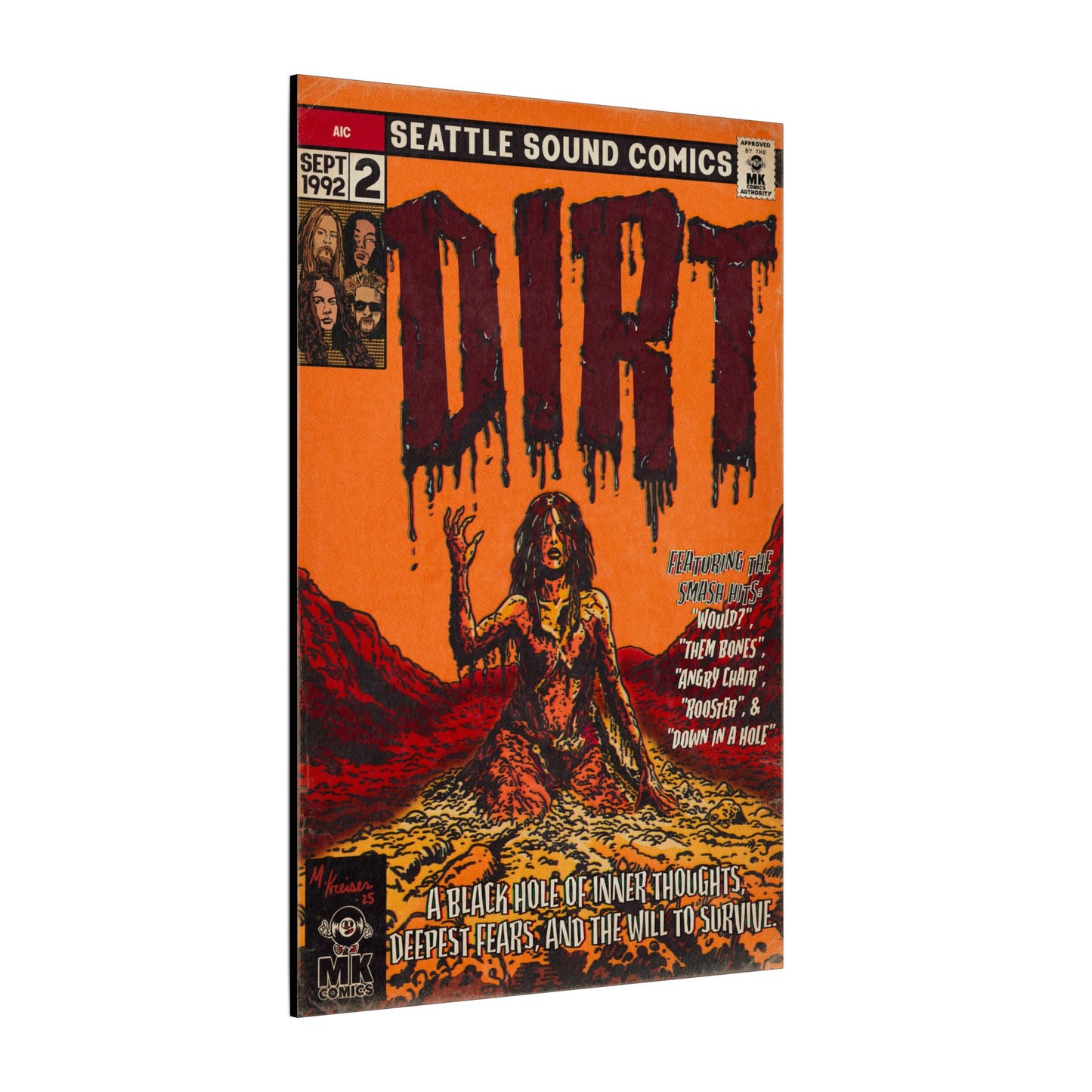 Dirt - Matte Canvas, Stretched, 0.75" (Multi-Size)