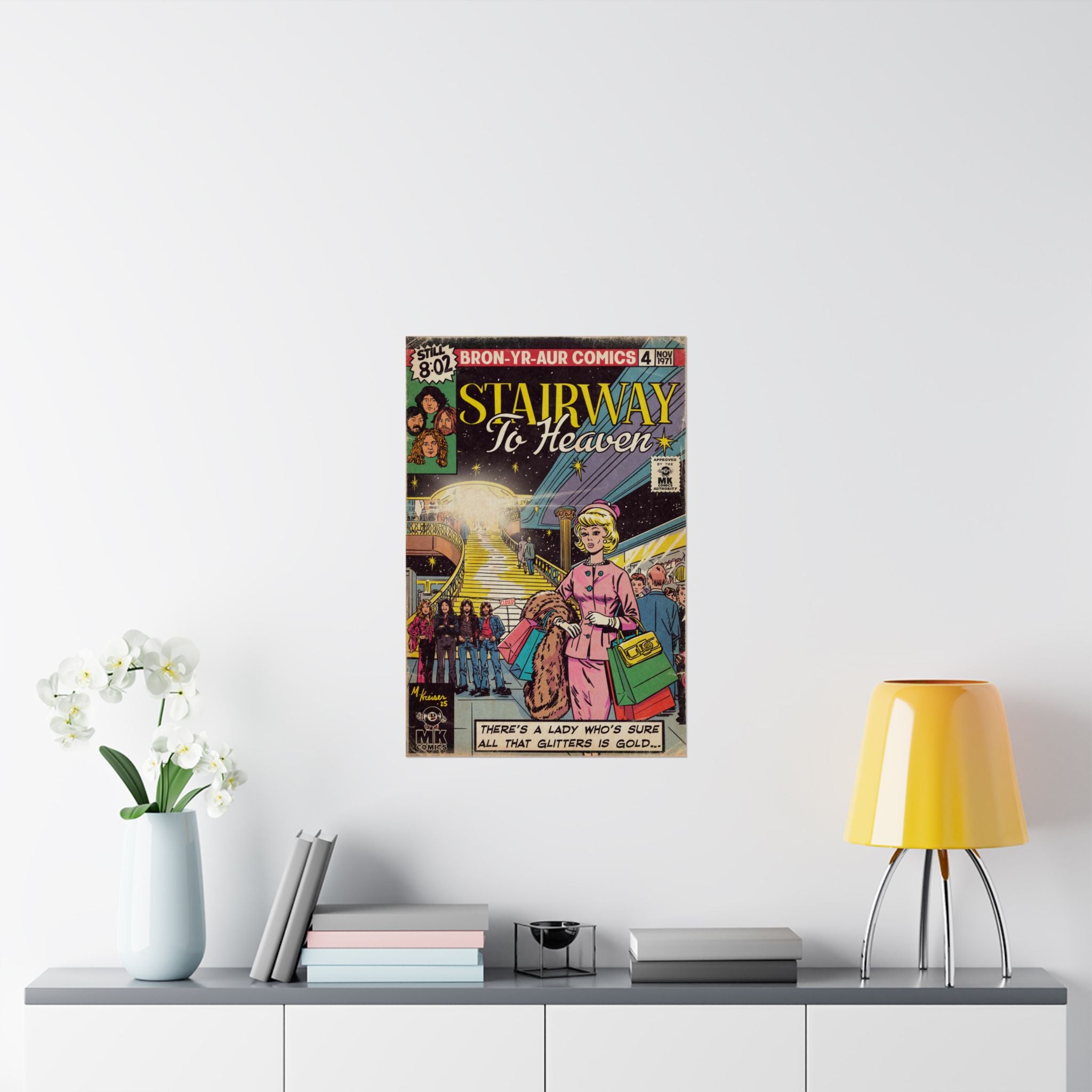 Stairway - Matte Vertical Posters