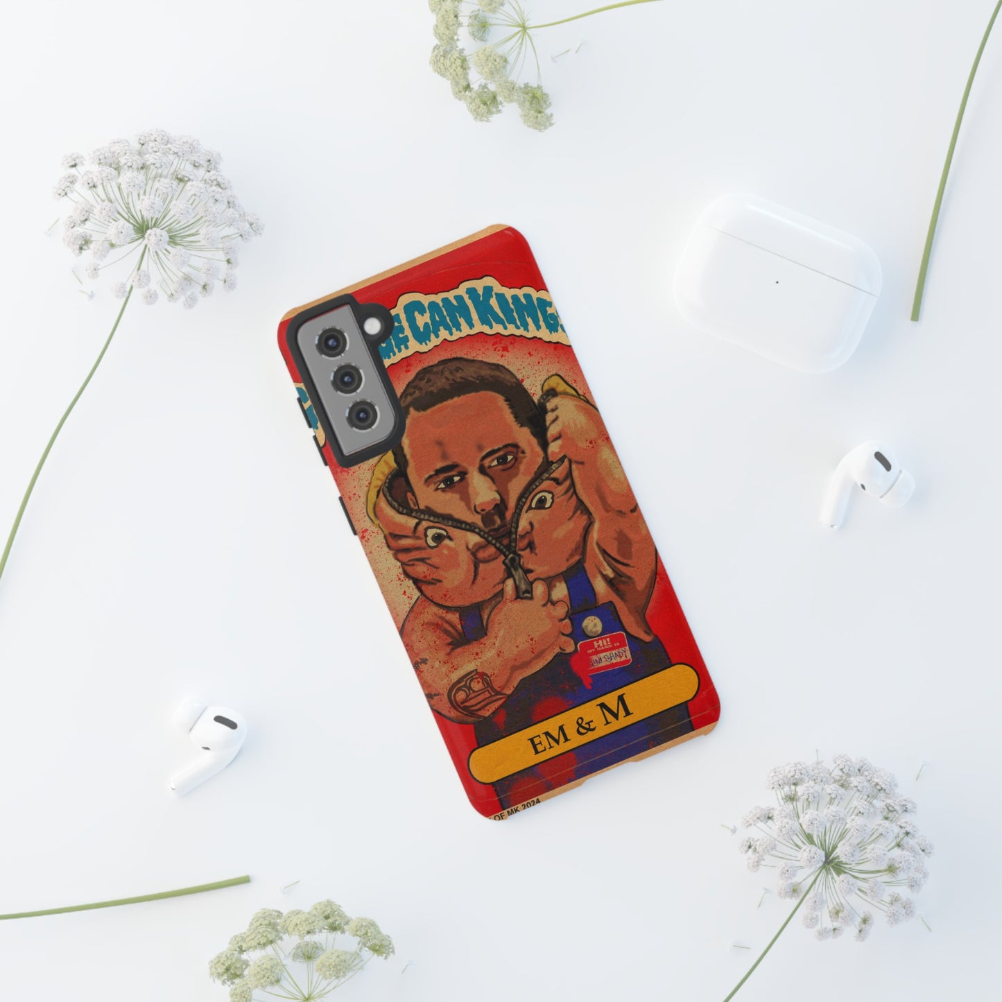 Em & M - Garbage Can Kings - Eminem - Tough Phone Cases