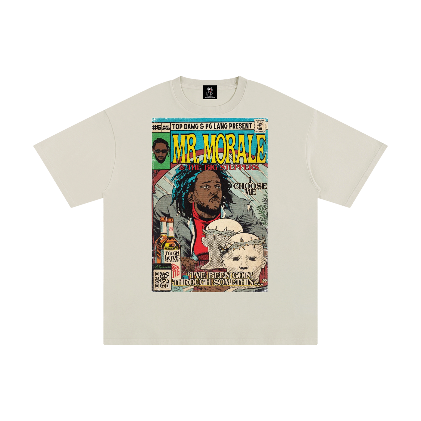 Mr. Morale & the Big Steppers - Unisex Pure Cotton T-Shirt