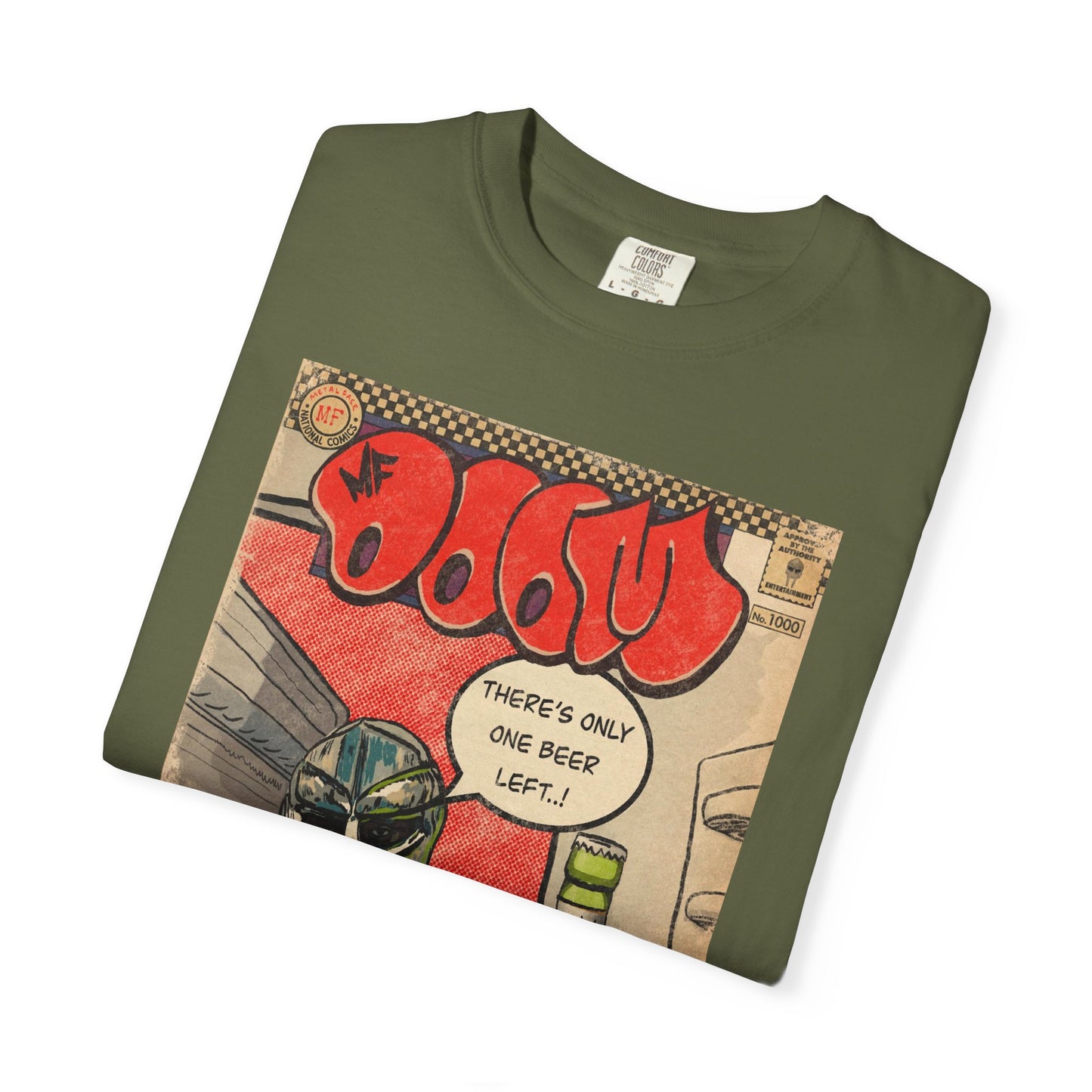 MF DOOM - One Beer - Unisex Comfort Colors T-shirt