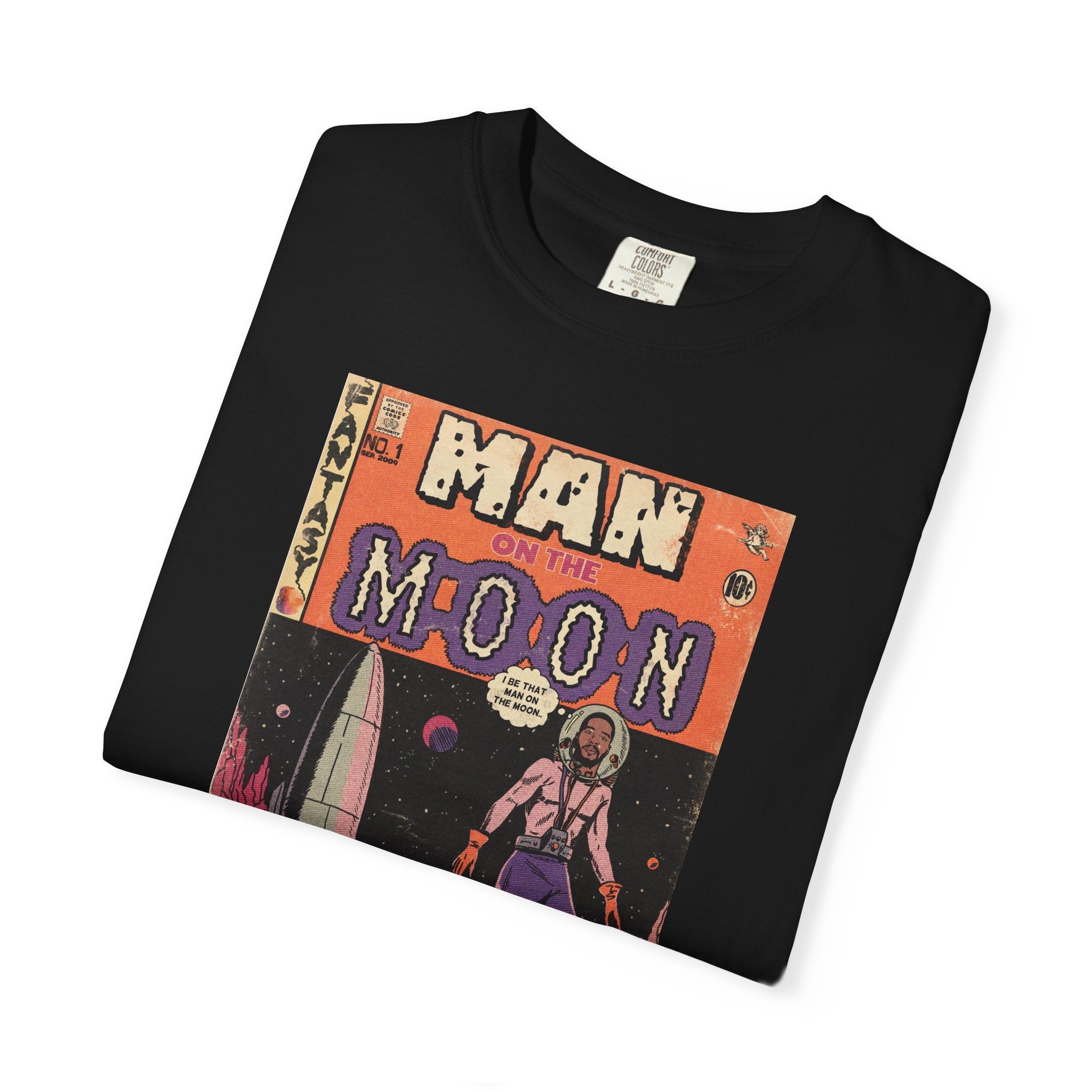 Man on the Moon - Unisex Comfort Colors T-shirt