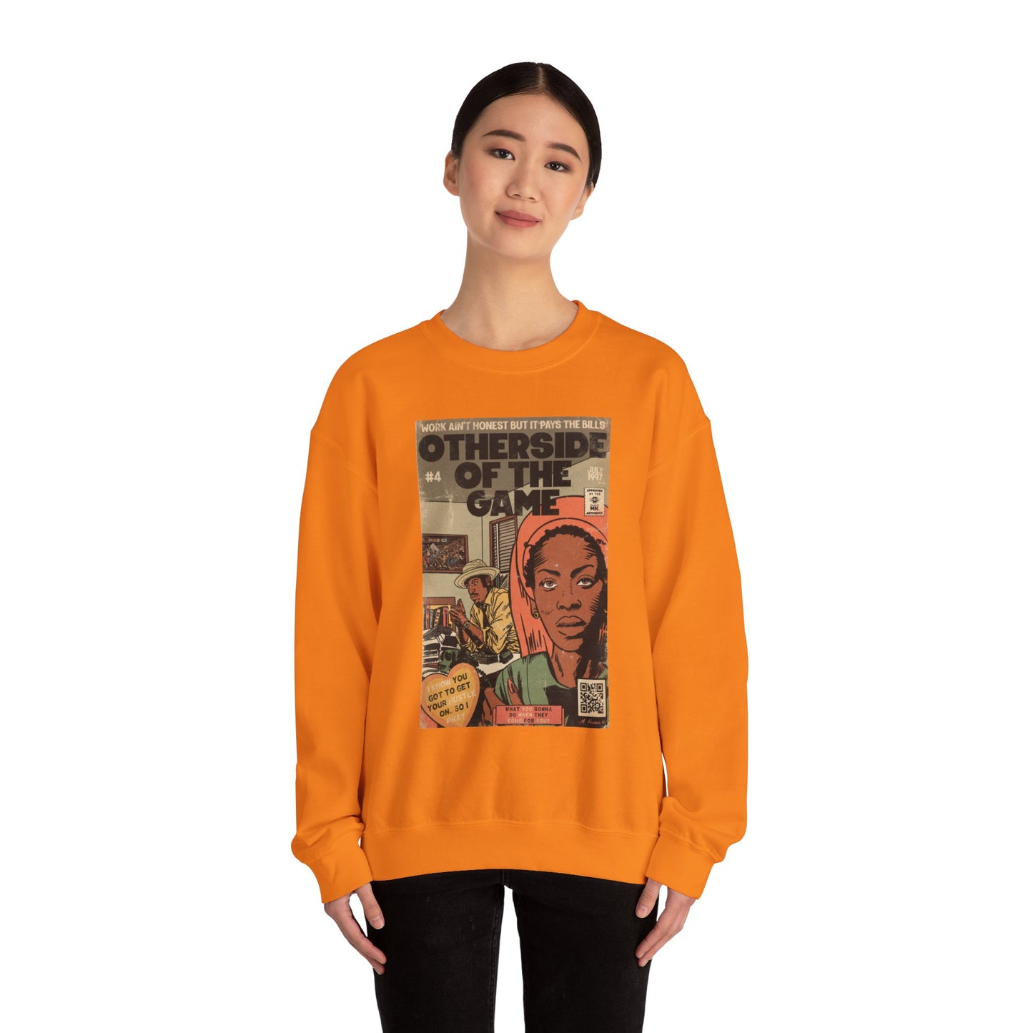 Erykah Badu - Otherside of the Game - Unisex Heavy Blend™ Crewneck Sweatshirt