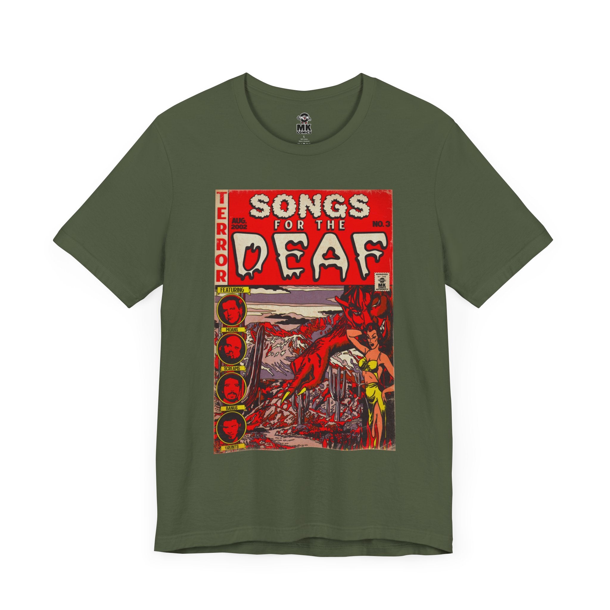Songs for the Deaf - Unisex Jersey Short Sleeve Tee