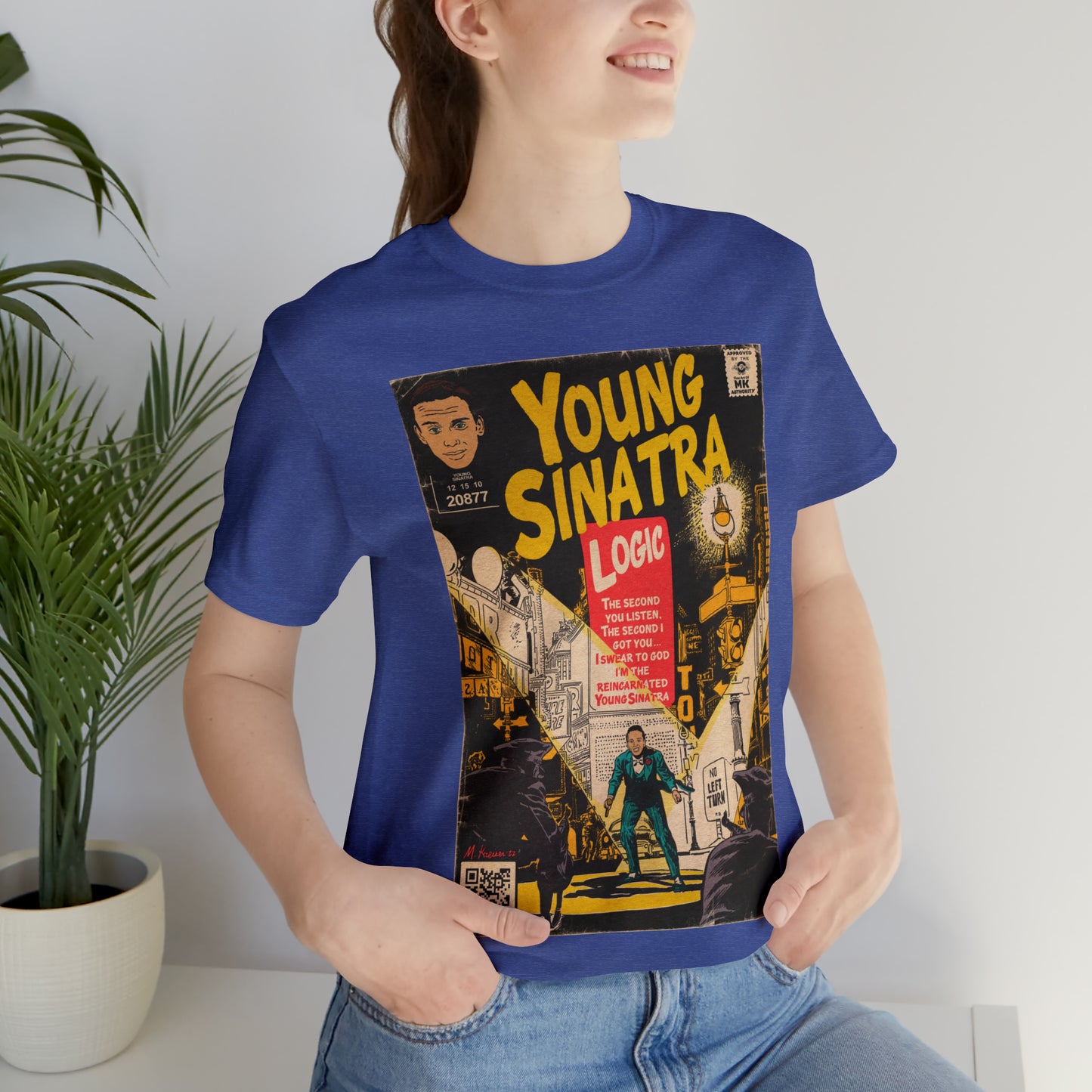 Logic - Young Sinatra - Unisex Jersey Short Sleeve Tee