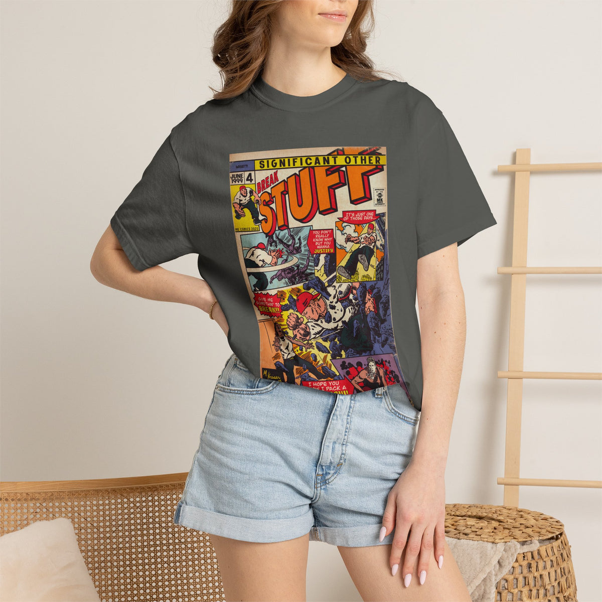 Break Stuff – Unisex Comfort Colors T-Shirt
