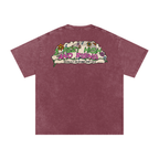 3 Feet High & Rising - Snow Washed Oversized Cotton T-Shirt