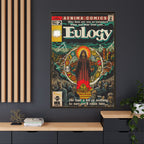 Eulogy - Matte Canvas, Framed (Multi-color)