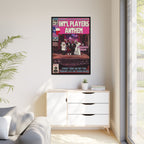 Int’l Players Anthem - Matte Canvas, Framed (Multi-color)